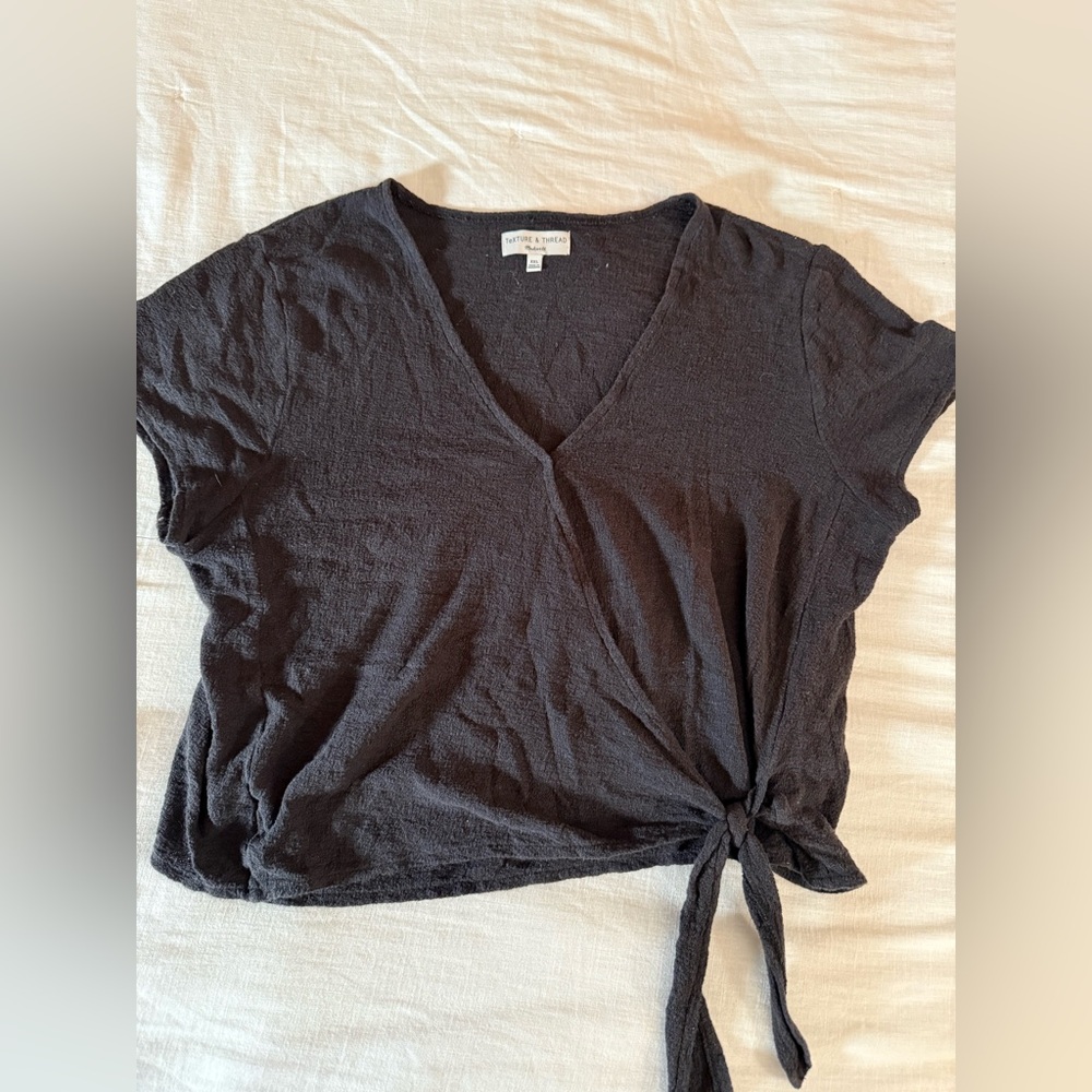 Black Madewell Casual Blouse XXL